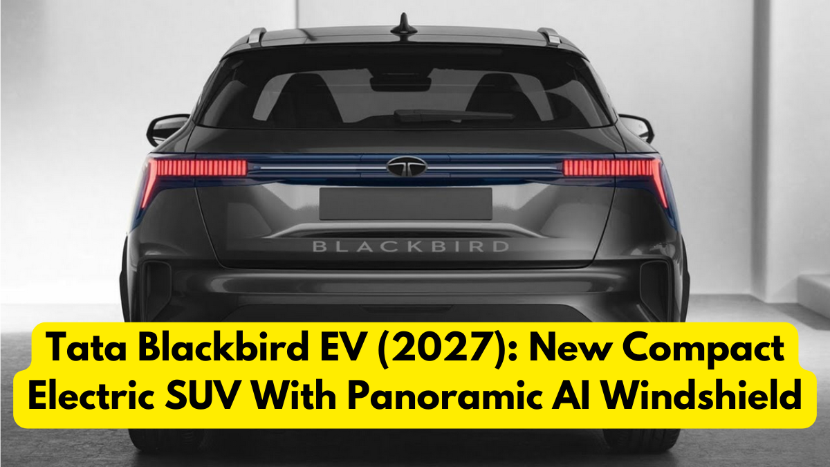 Tata Blackbird EV (2027): New Compact Electric SUV With Panoramic AI Windshield