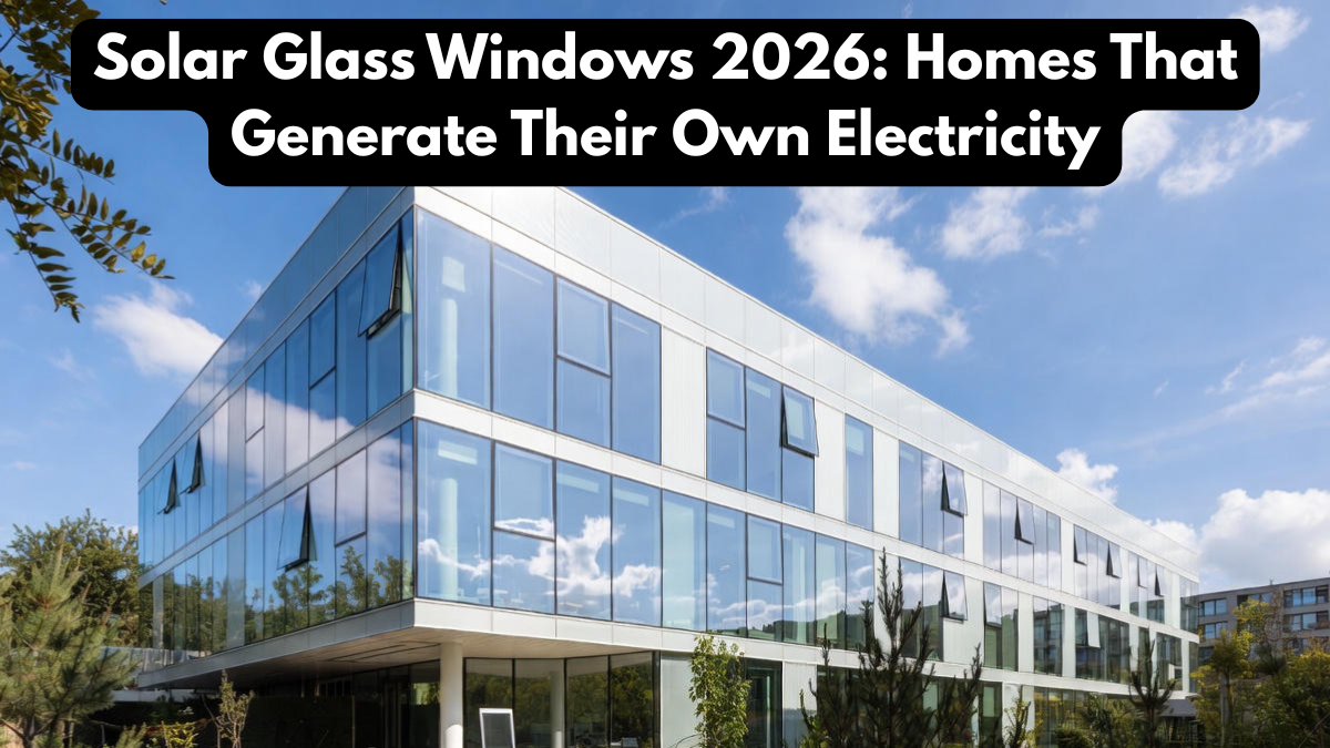 Solar Glass Windows 2026: Homes That Generate Their Own Electricity