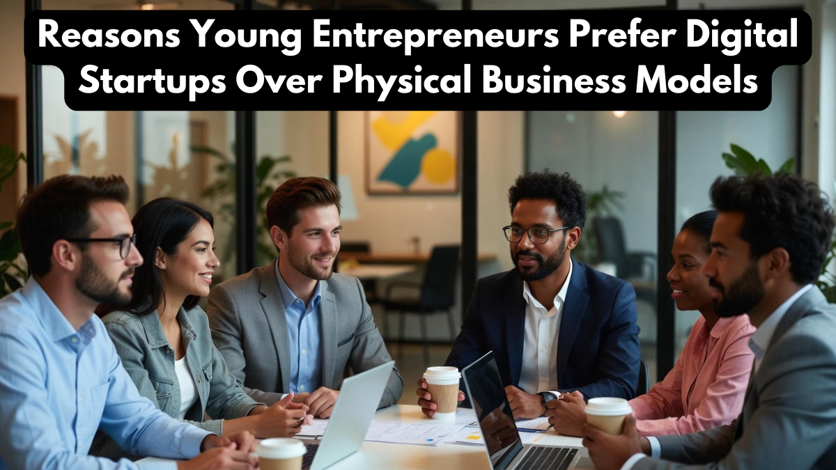 Reasons Young Entrepreneurs Prefer Digital Startups Over Physical Business Models