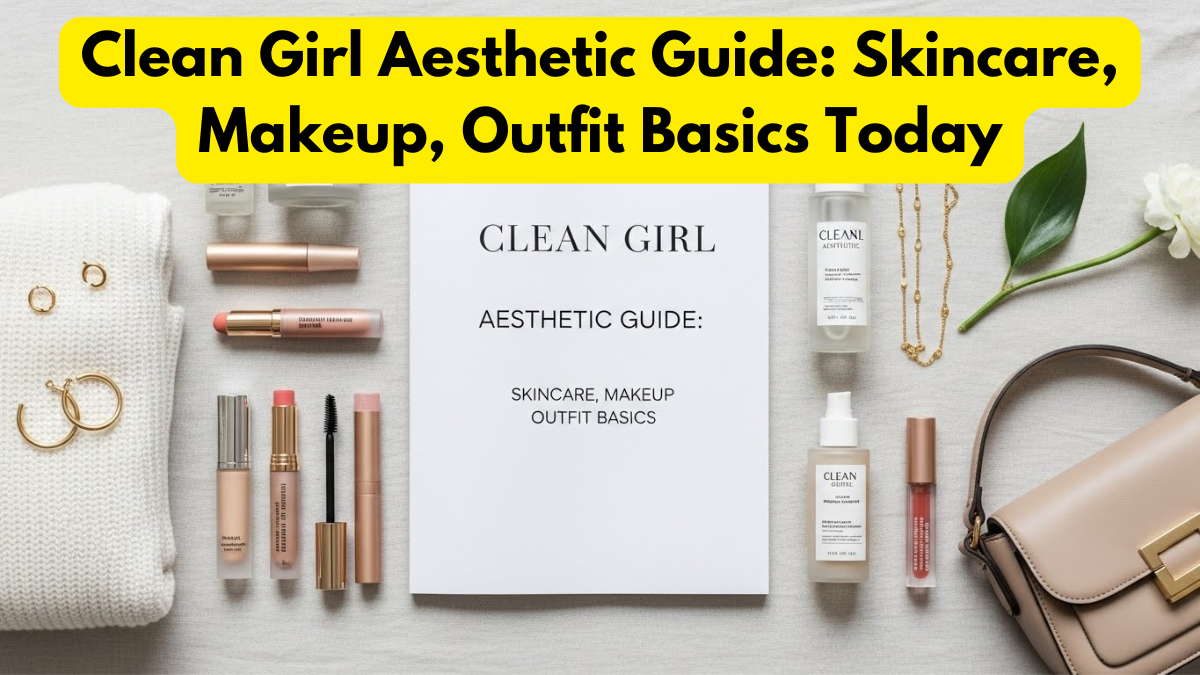 Clean Girl Aesthetic Guide: Skincare, Makeup, Outfit Basics Today