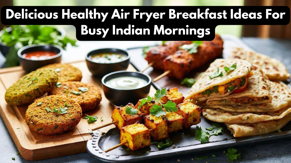 Delicious Healthy Air Fryer Breakfast Ideas For Busy Indian Mornings