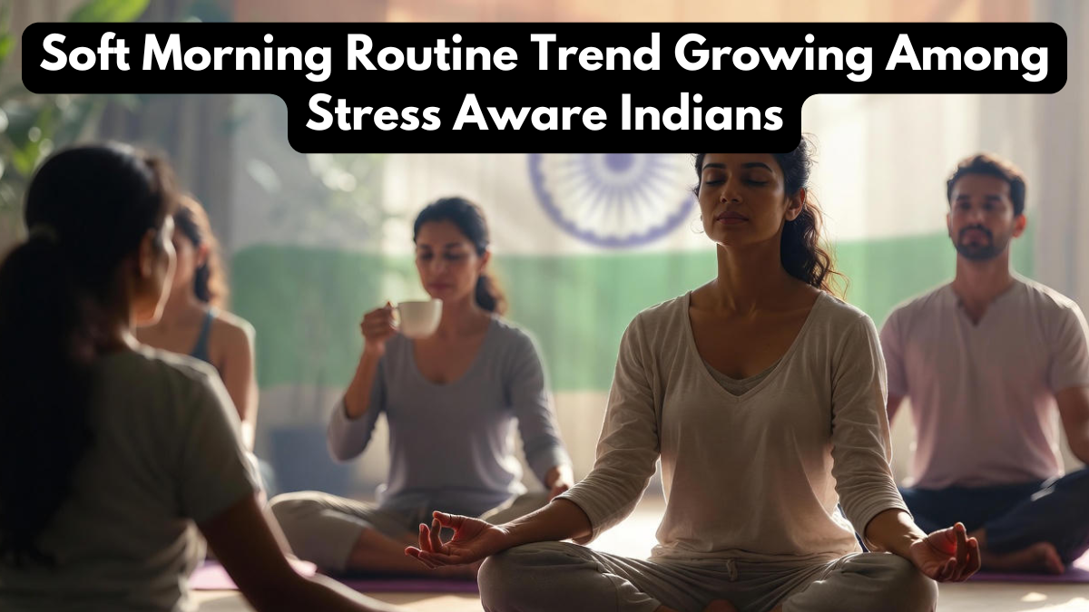 Soft Morning Routine Trend Growing Among Stress Aware Indians