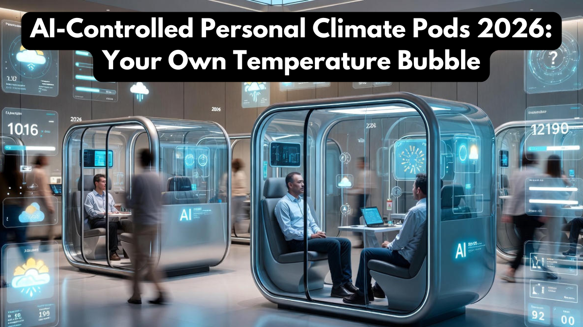 AI-Controlled Personal Climate Pods 2026: Your Own Temperature Bubble
