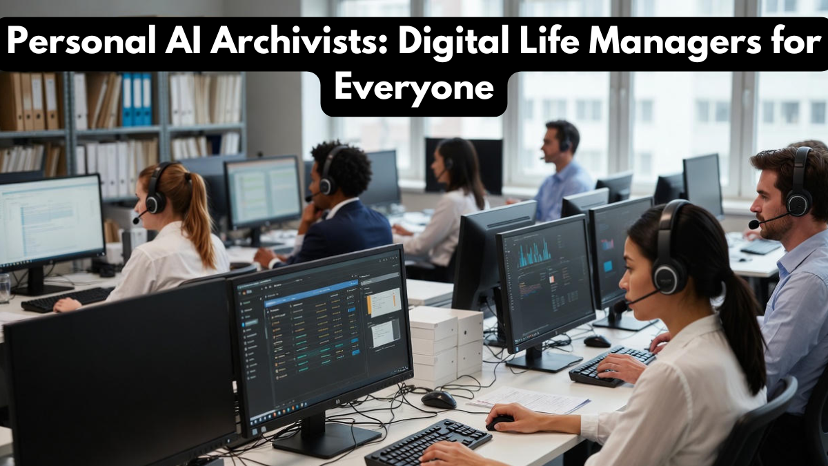 Personal AI Archivists: Digital Life Managers for Everyone
