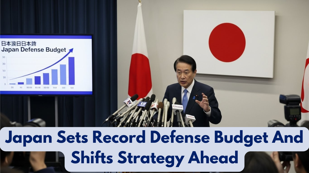 Japan Sets Record Defense Budget And Shifts Strategy Ahead