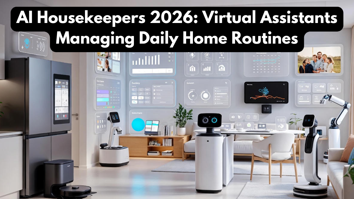 AI Housekeepers 2026: Virtual Assistants Managing Daily Home Routines