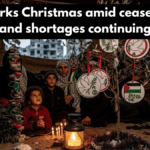 Gaza marks Christmas amid ceasefire talks and shortages continuing