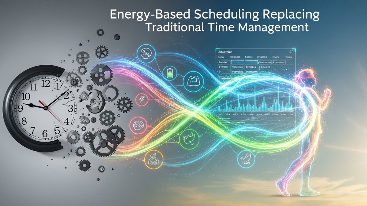 Energy Based Scheduling Replacing Traditional Time Management