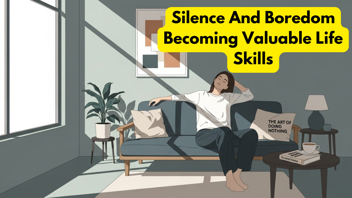 Silence And Boredom Becoming Valuable Life Skills