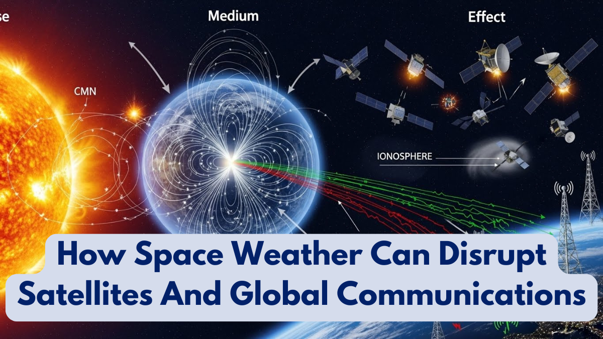 How Space Weather Can Disrupt Satellites And Global Communications