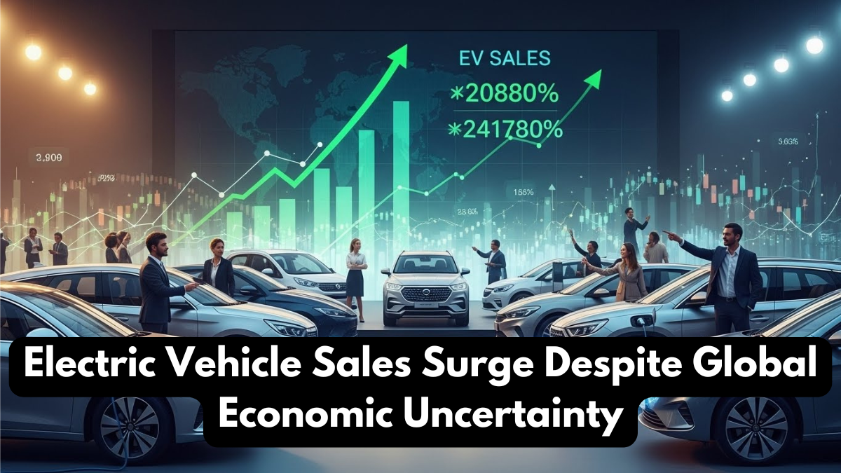 Electric Vehicle Sales Surge Despite Global Economic Uncertainty