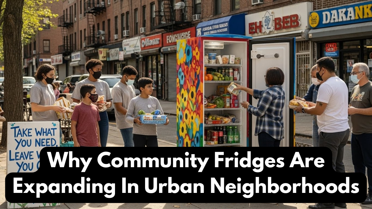 Why Community Fridges Are Expanding In Urban Neighborhoods
