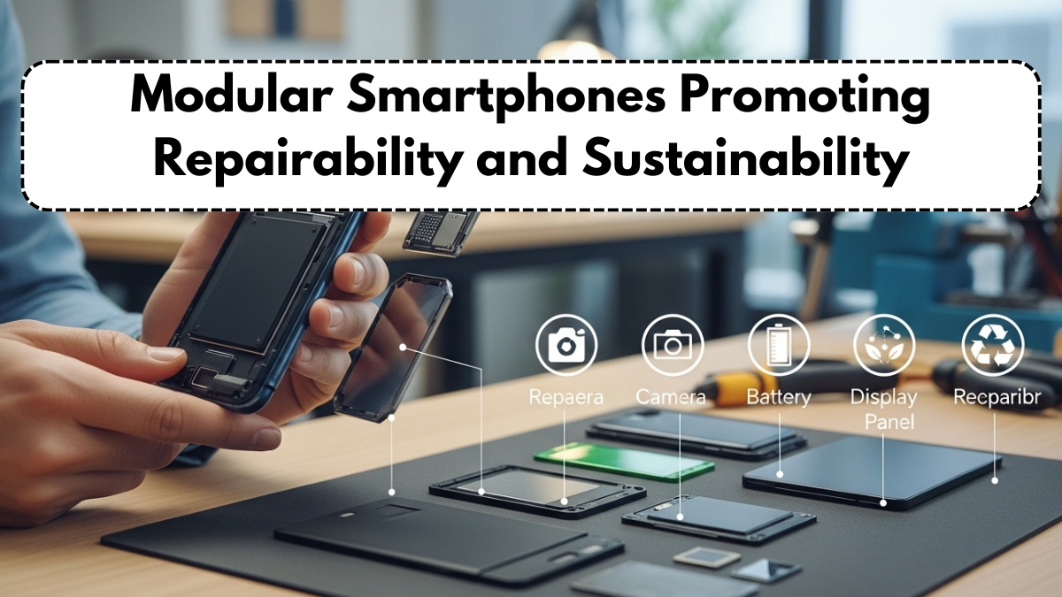 Modular Smartphones Promoting Repairability and Sustainability