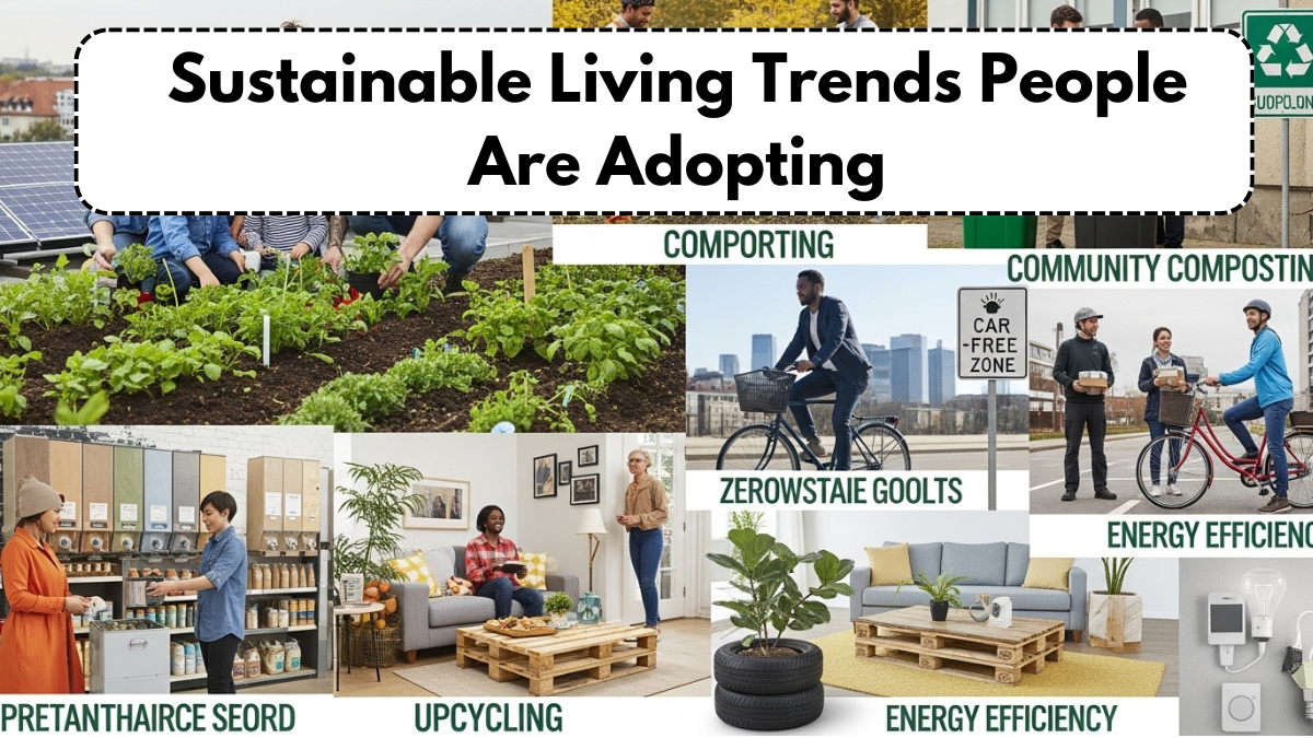 Sustainable Living Trends People Are Adopting