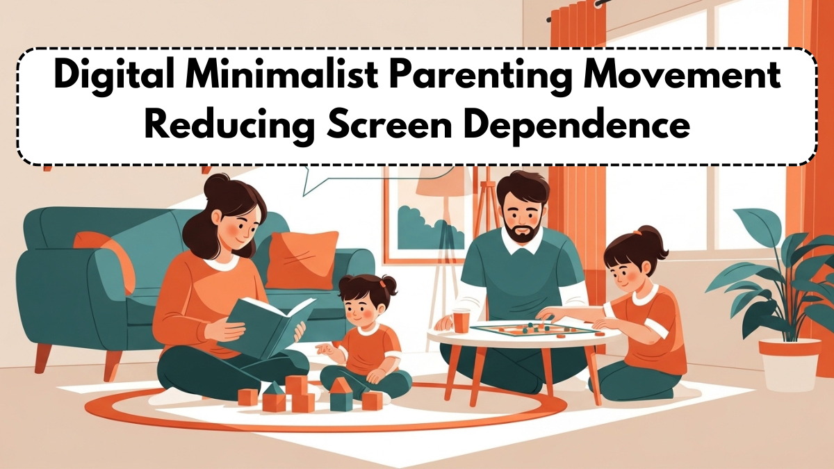 Digital Minimalist Parenting Movement Reducing Screen Dependence