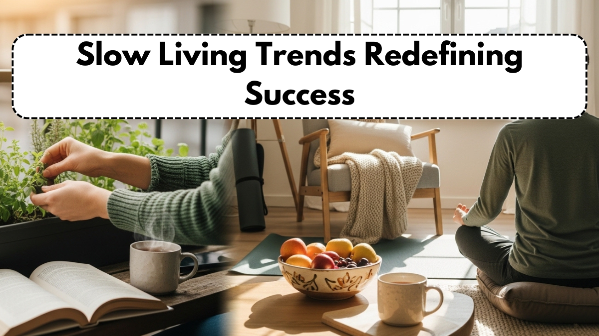 Slow Living Trends Redefining Success