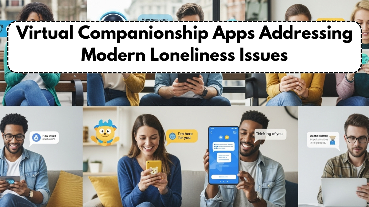 Virtual Companionship Apps Addressing Modern Loneliness Issues