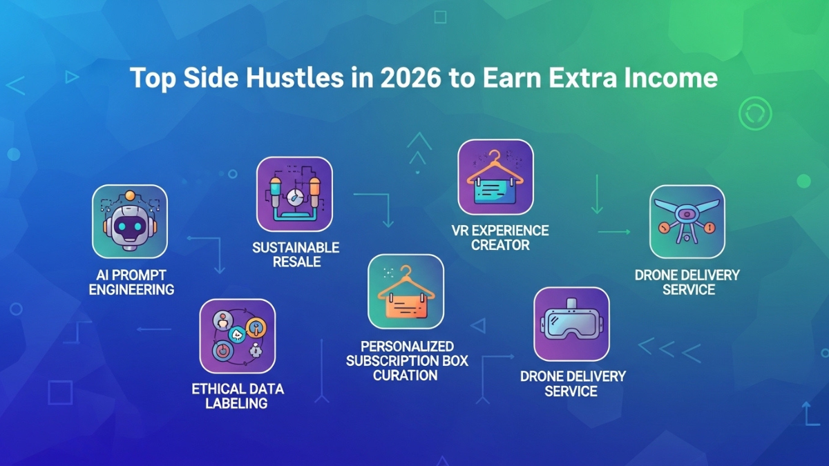 Top Side Hustles in 2026 to Earn Extra Income