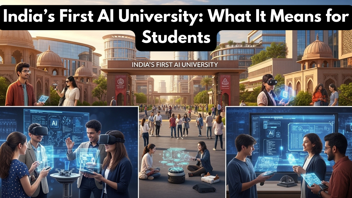 India’s First AI University: What It Means for Students