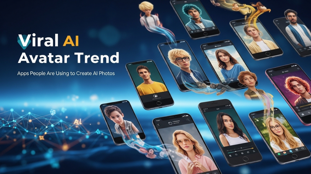 Viral AI Avatar Trend: Apps People Are Using to Create AI Photos