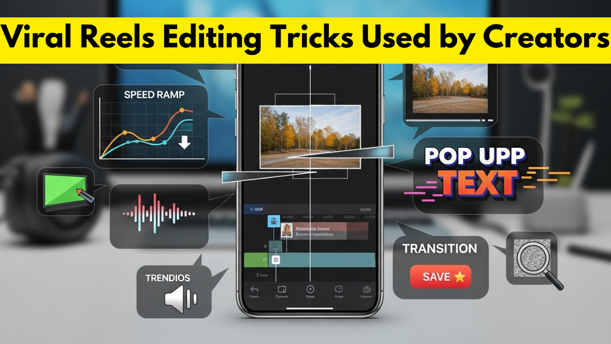 Viral Reels Editing Tricks Used by Creators
