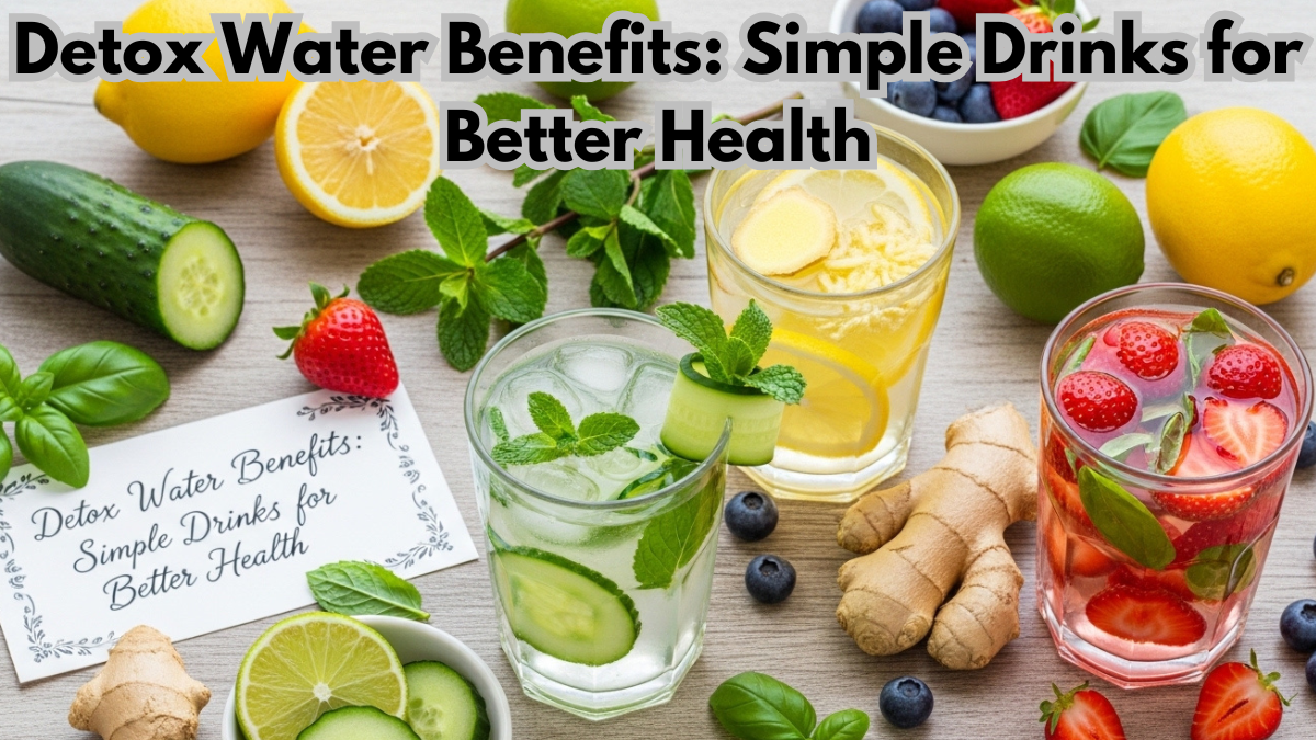 Detox Water Benefits: Simple Drinks for Better Health