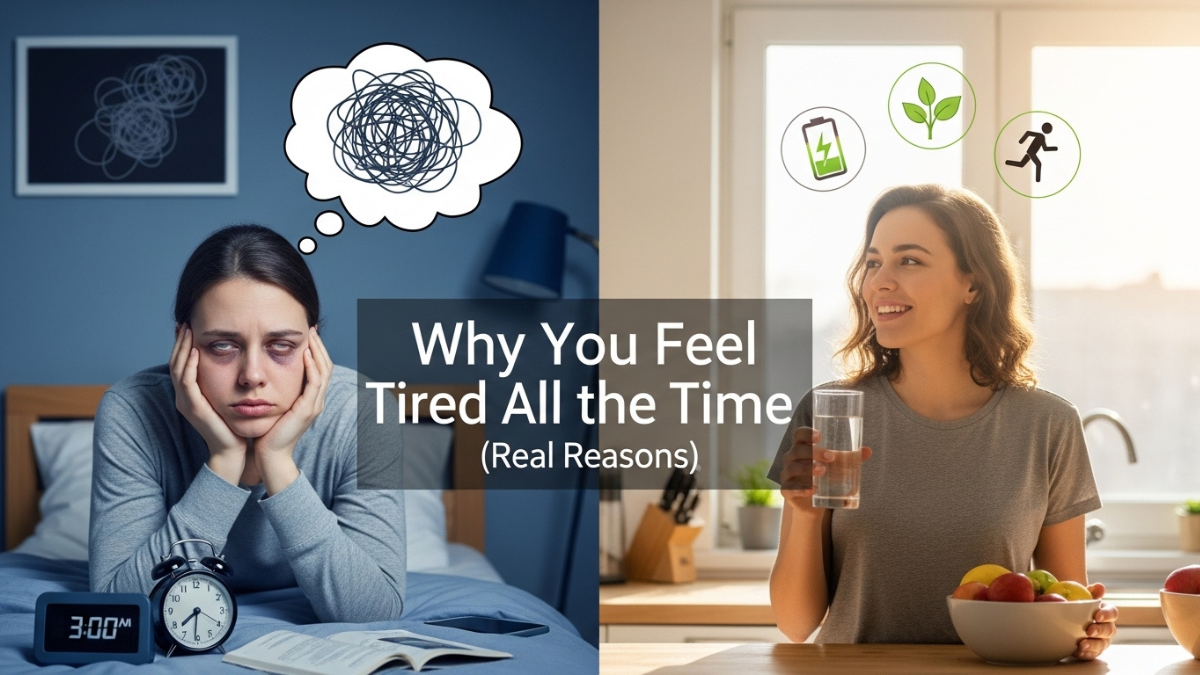 Why You Feel Tired All the Time (Real Reasons)