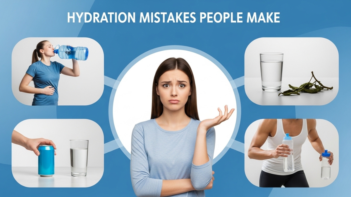 Hydration Mistakes People Make Daily
