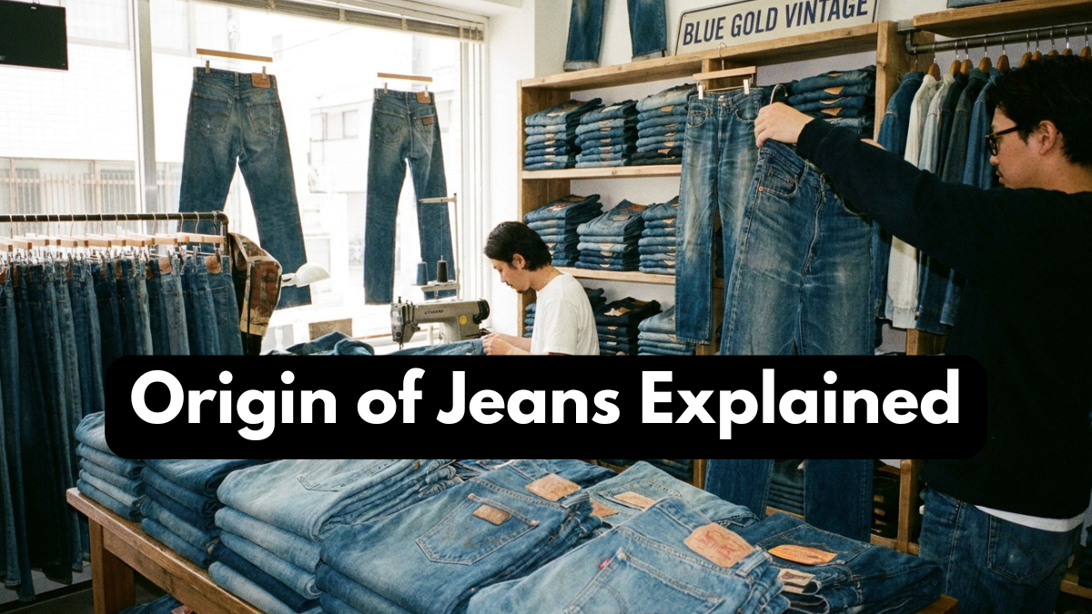 Origin of Jeans Explained