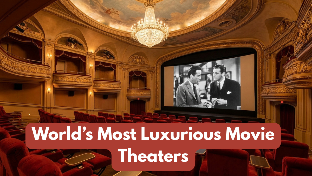 World’s Most Luxurious Movie Theaters