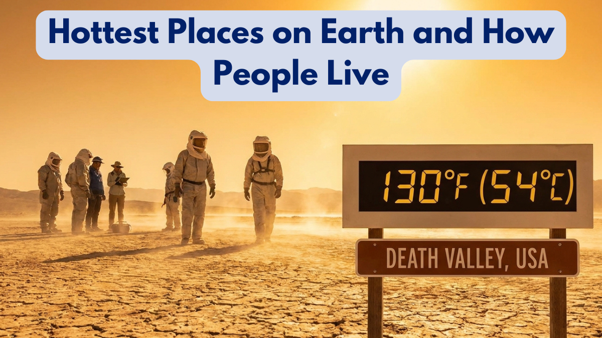Hottest Places on Earth and How People Live